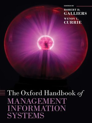 cover image of The Oxford Handbook of Management Information Systems